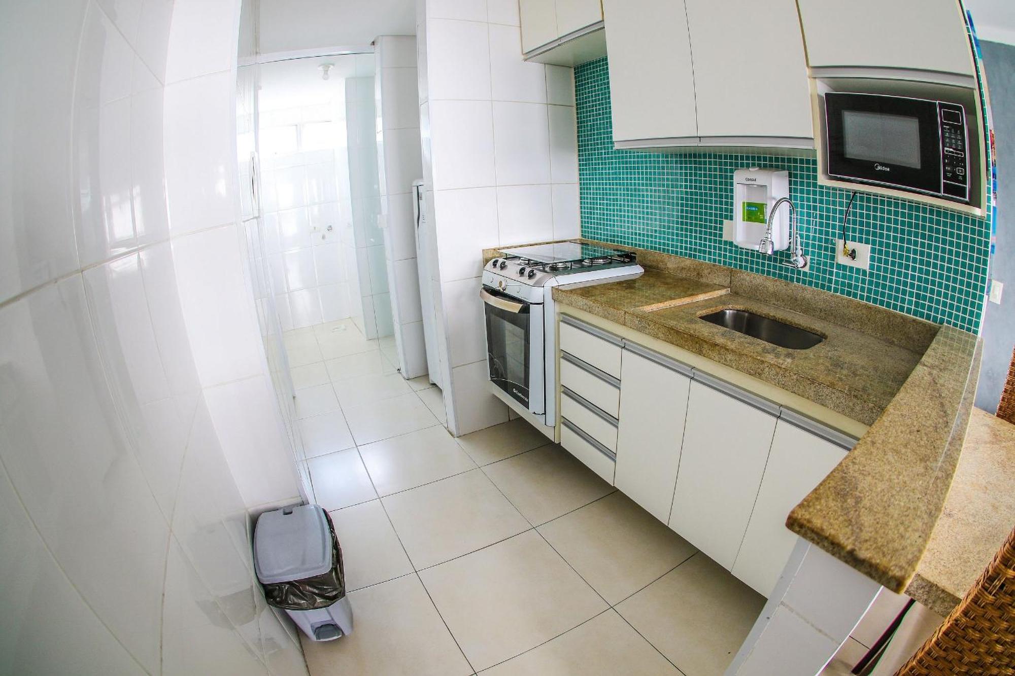 5E-Pe Na Areia Da Praia Do Tombo, 2 Quartos, Ar Cond, 2 Banheiros,2 Vagas+Roupas De Cama Гуаружа Экстерьер фото