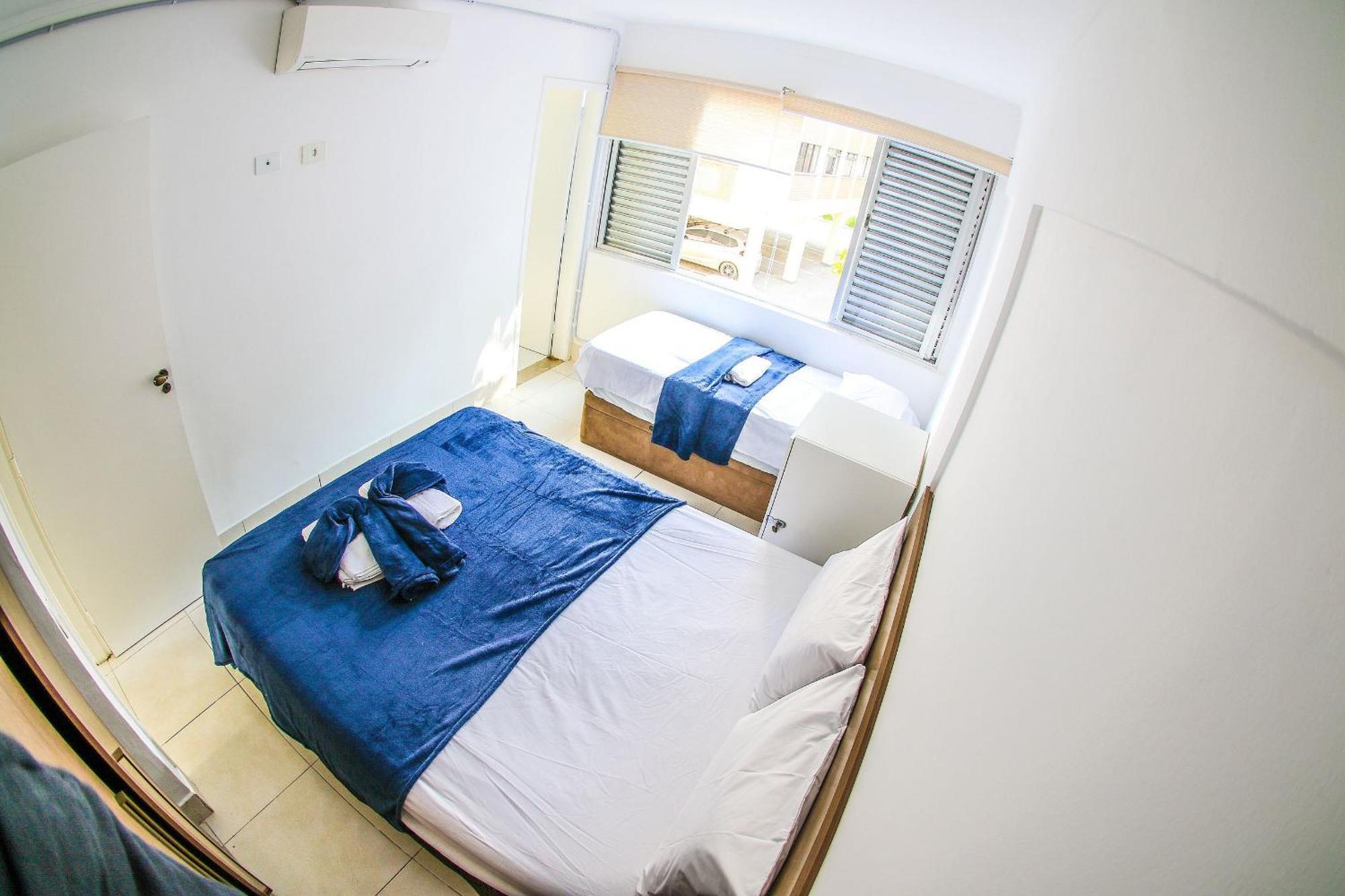 5E-Pe Na Areia Da Praia Do Tombo, 2 Quartos, Ar Cond, 2 Banheiros,2 Vagas+Roupas De Cama Гуаружа Экстерьер фото