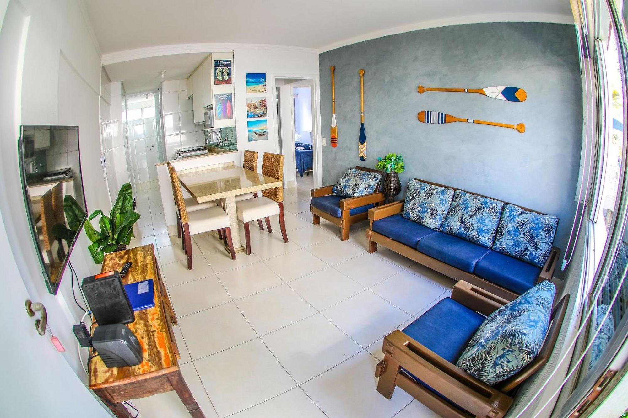 5E-Pe Na Areia Da Praia Do Tombo, 2 Quartos, Ar Cond, 2 Banheiros,2 Vagas+Roupas De Cama Гуаружа Экстерьер фото