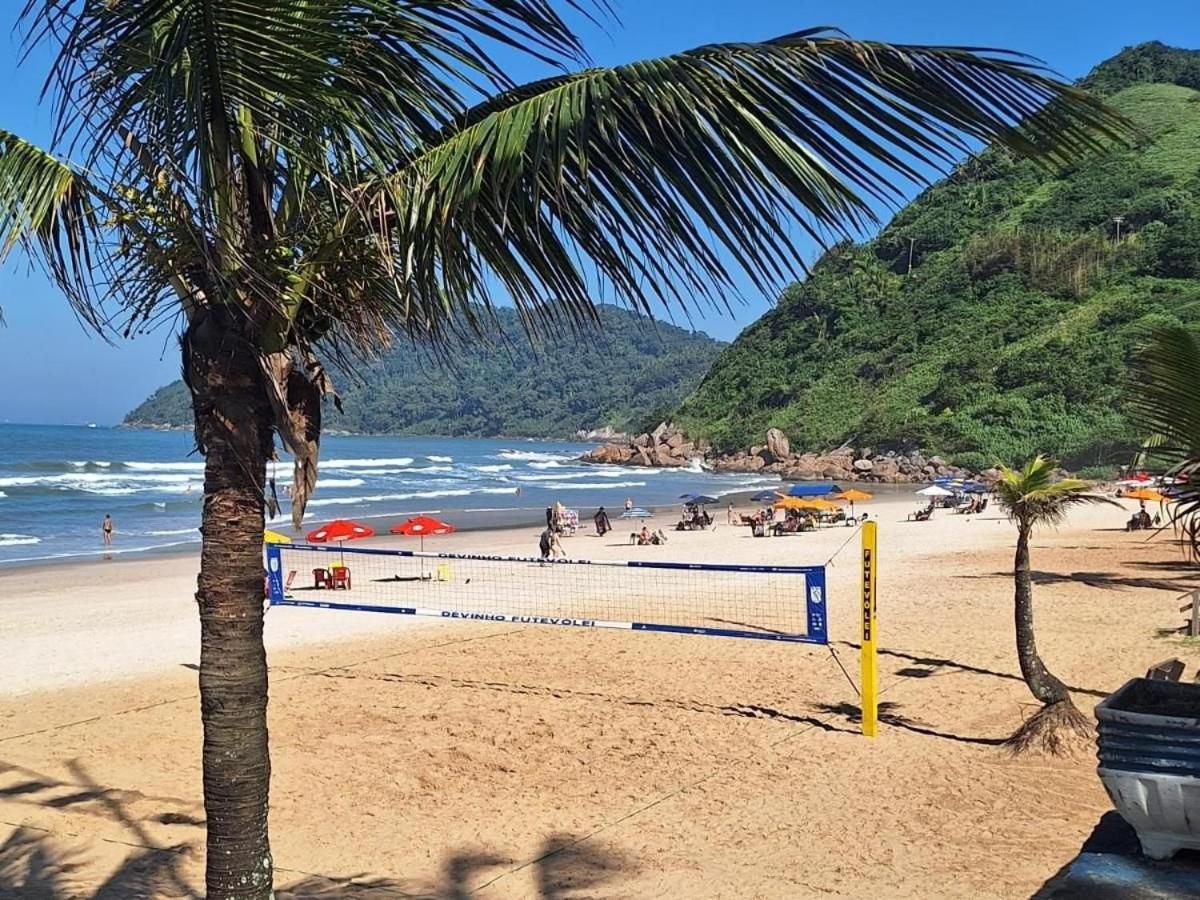 5E-Pe Na Areia Da Praia Do Tombo, 2 Quartos, Ar Cond, 2 Banheiros,2 Vagas+Roupas De Cama Гуаружа Экстерьер фото